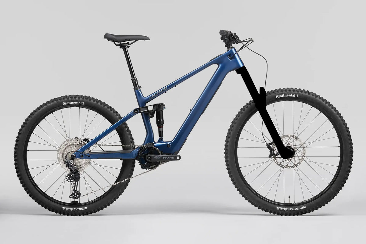 Norco Fluid VLT C3 140 29/27,5 32 km/h bleu — vélo de montagne électrique