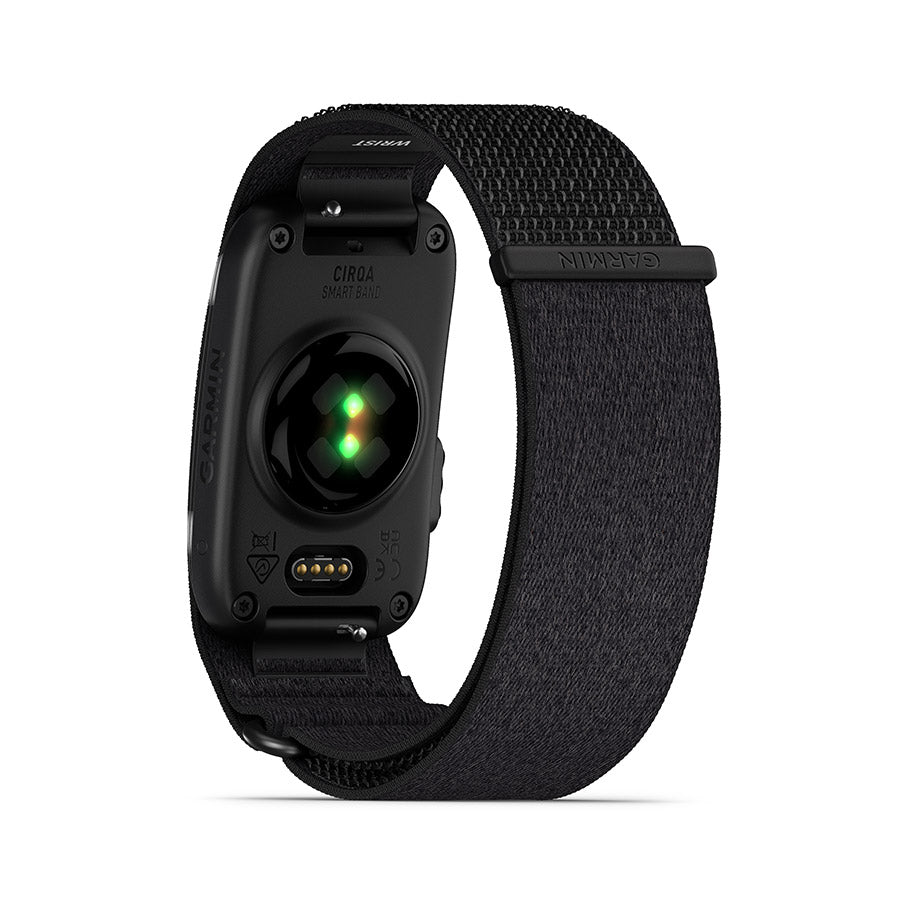 Garmin CIRQA Smart Band L-XL, Montre, Couleur de la montre: Noir, Bracelet: