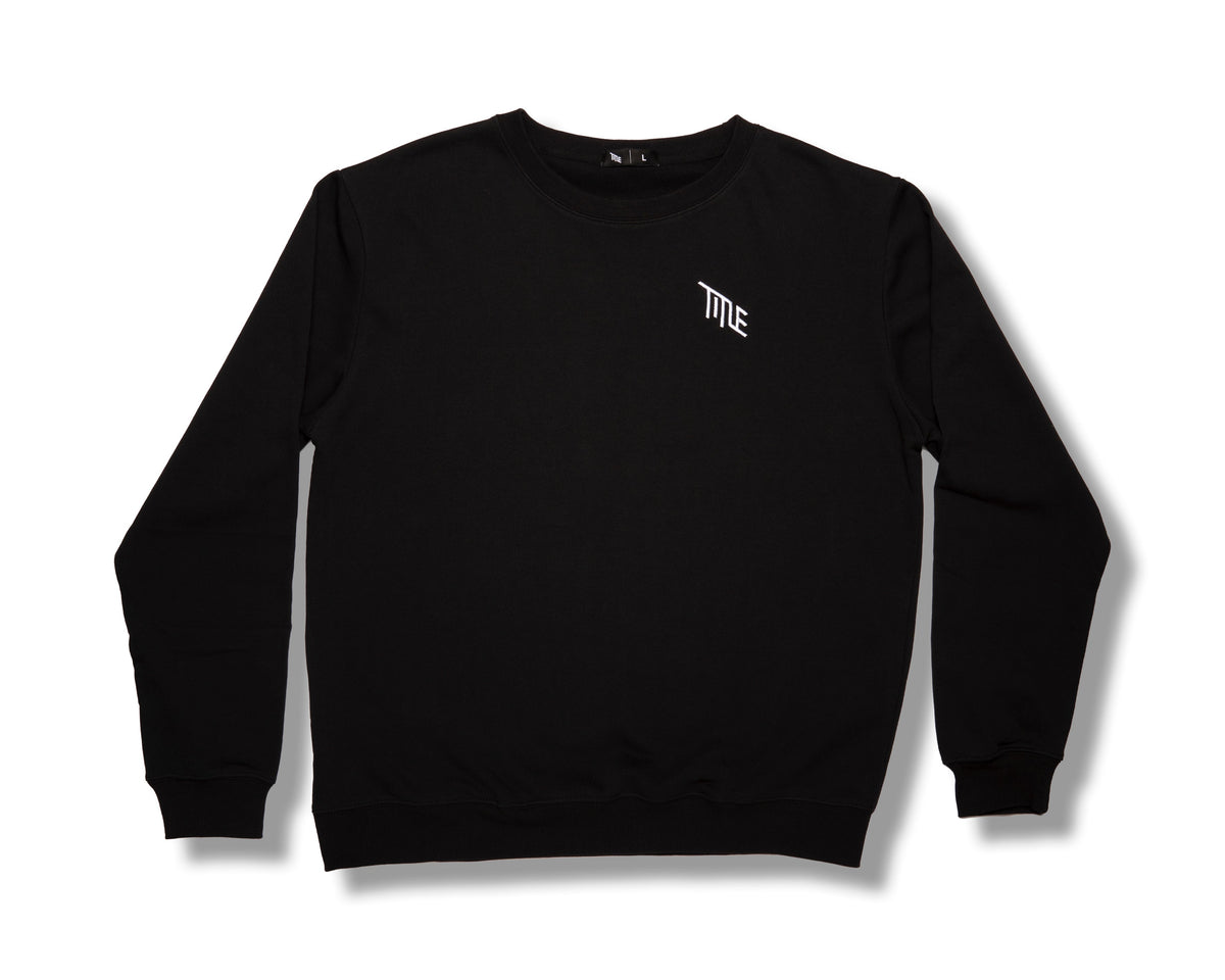Title MTB Pullover Crewneck Sweater S Noir