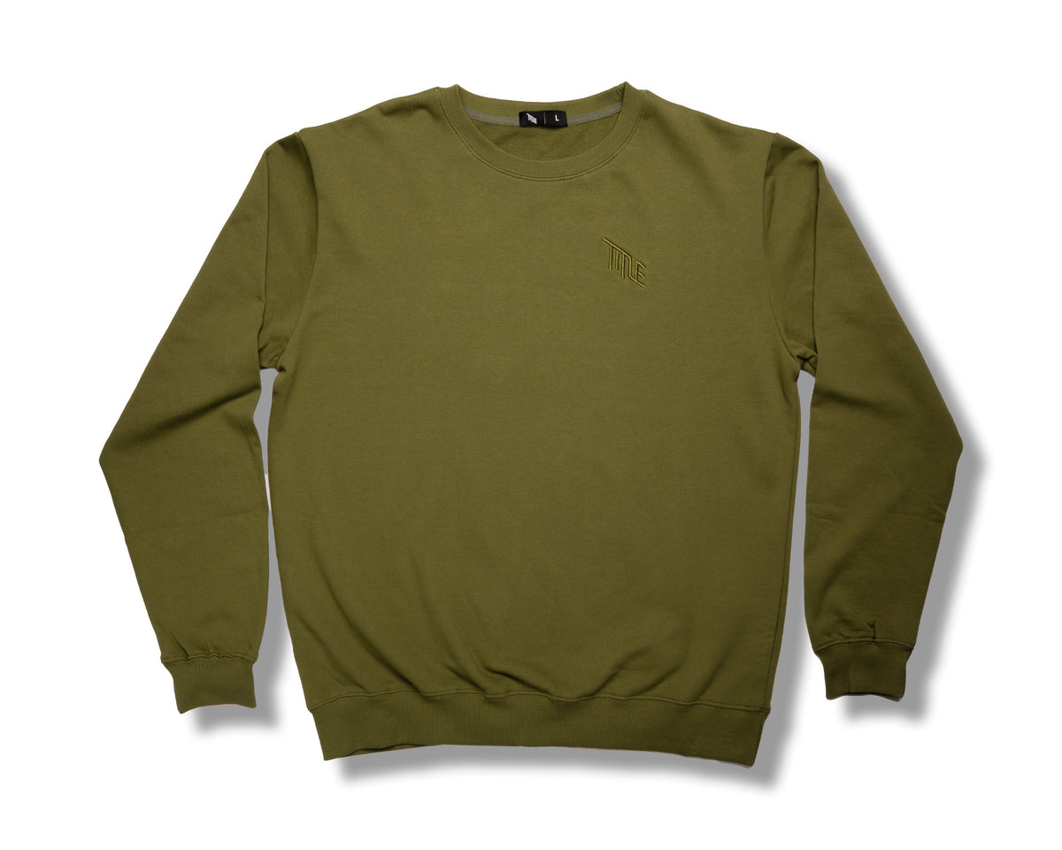 Title MTB Pullover Crewneck Sweater S Heather Gris