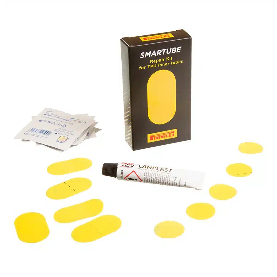 Pirelli SmarTUBE Patch Kit 10 PATCH + GLUE-Yellow