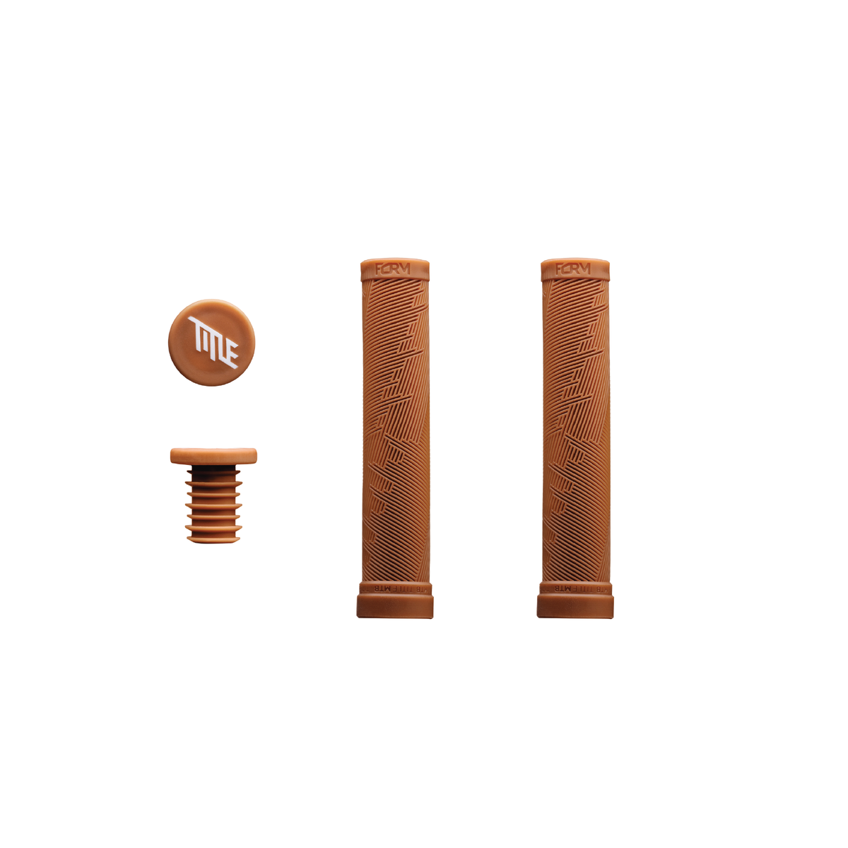 Title MTB FORM Grips Brown