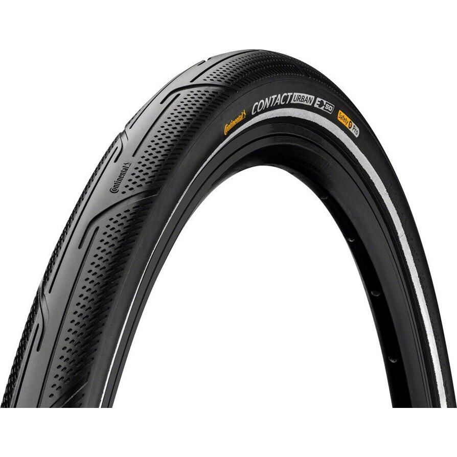 Continental Contact Urban Tire - 700 x 35, Clincher, Wire, Black/Reflex,PureGrip, SafetyPro, E50