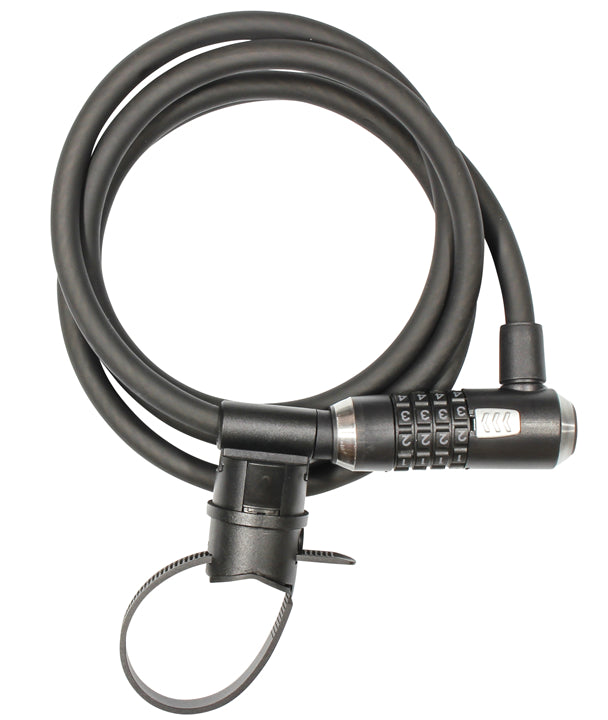 Kryptonite - Kryptonite KryptoFlex 1218 Combo Cable Lock - Noir,Grey - acc_protectionvelo