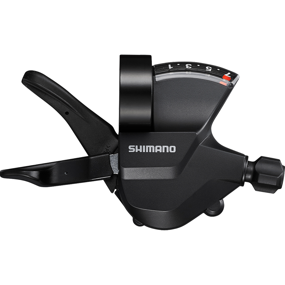 Shimano, SL-M315-7R, Levier de vitesses, Vitesses: 7, Noir