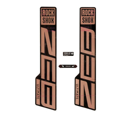 RockShox DECALCOM RS ZEB ULT CUIV-NR - Composante
