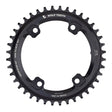 Wolf Tooth 110 BCD Asymmetric 4-Bolt Chainrings for Shimano GRX Cranks Black 40T
