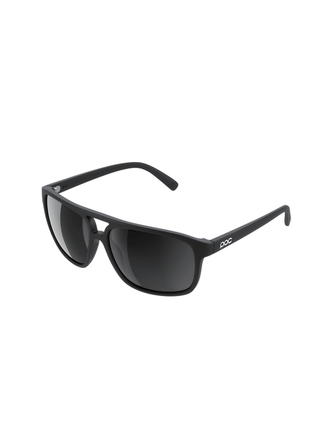 POC Lunettes Will Polarized — Uranium Black, verres Clarity Polarized Sunny Grey