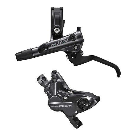 Shimano Shimano, Deore BL-M6100 / BR-M6120, Frein à disque hydraulique VTT, Avant, Post mount, Disque: Non inclus, Noir