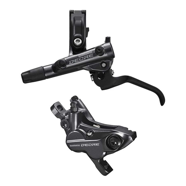 Shimano Shimano, Deore BL-M6100 / BR-M6120, Frein à disque hydraulique VTT, Avant, Post mount, Disque: Non inclus, Noir