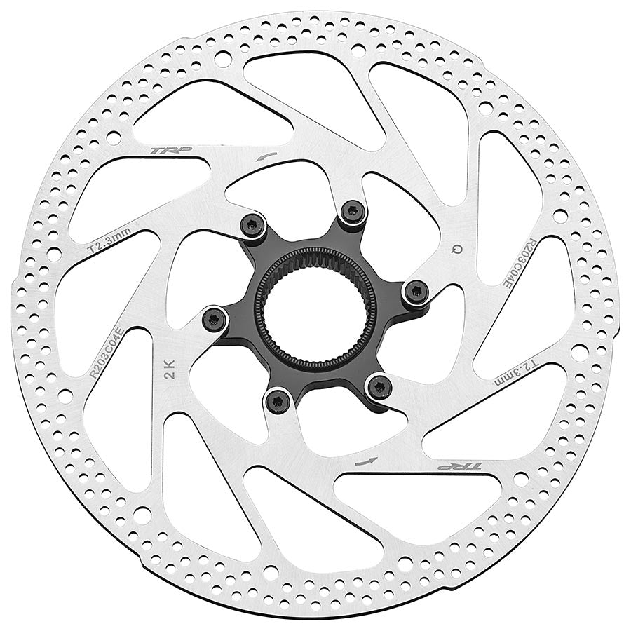 trp rc04e disque de frein 203mm center lock