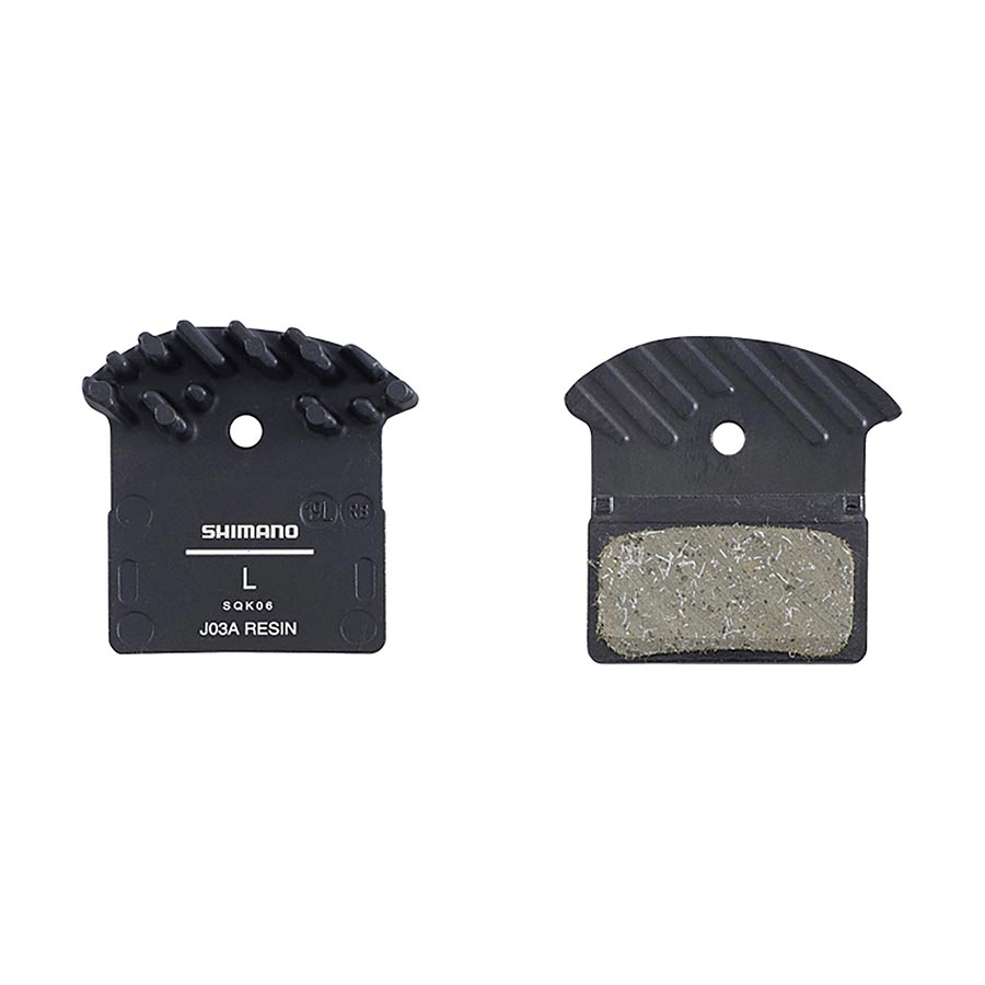 Shimano, Type J, Plaquettes de freins à disque, Forme: Shimano G-Type/F-Type/J-Type, Résine, Paire, EBPJ05ARFA