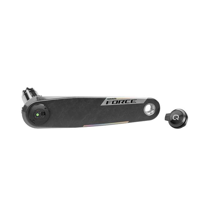 SRAM Force XPLR PM, Manivelle gauche avec essieu wattmètre, Vitesses: 12/13, Axe: 28.99mm, DUB, 170mm, Noir, Route