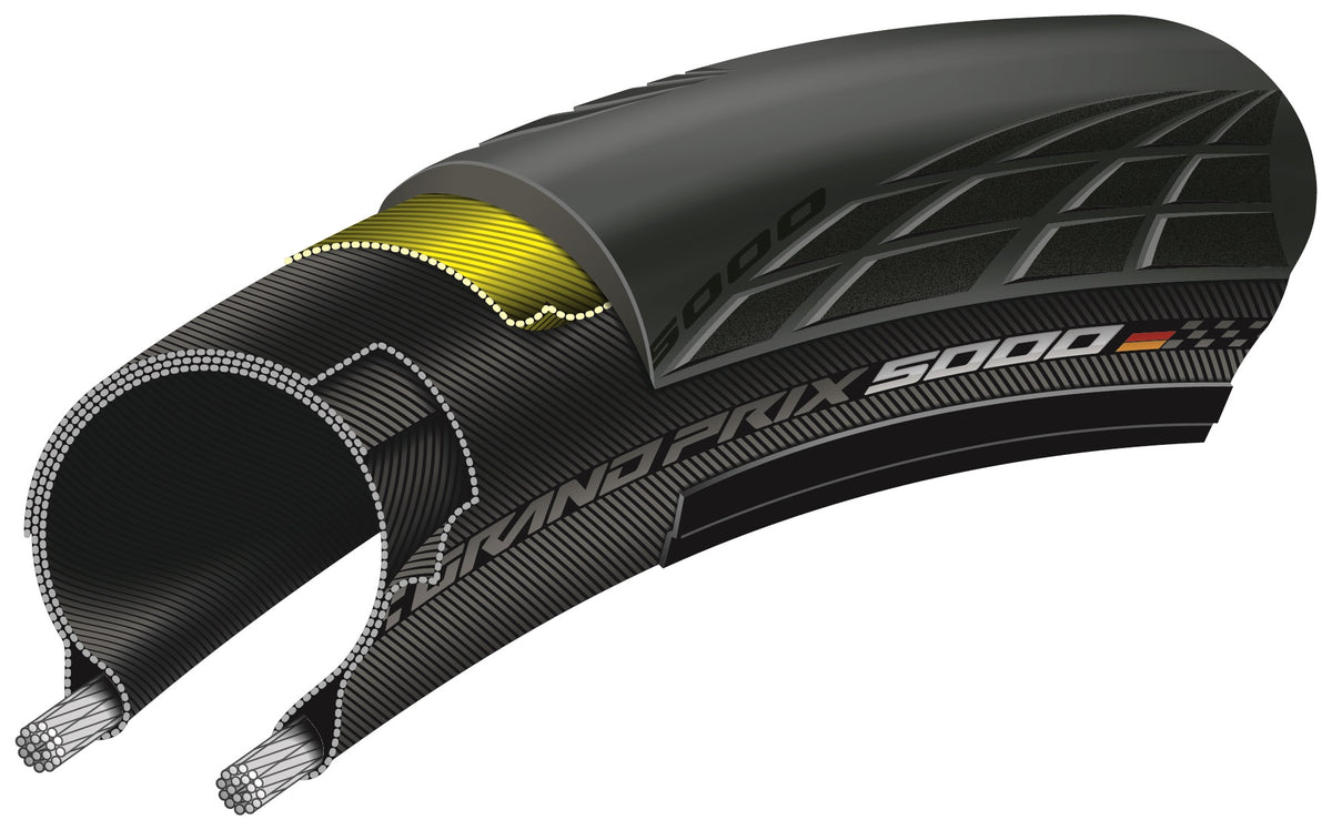 Continental - Continental Grand Prix 5000 - Noir - comp_pneus