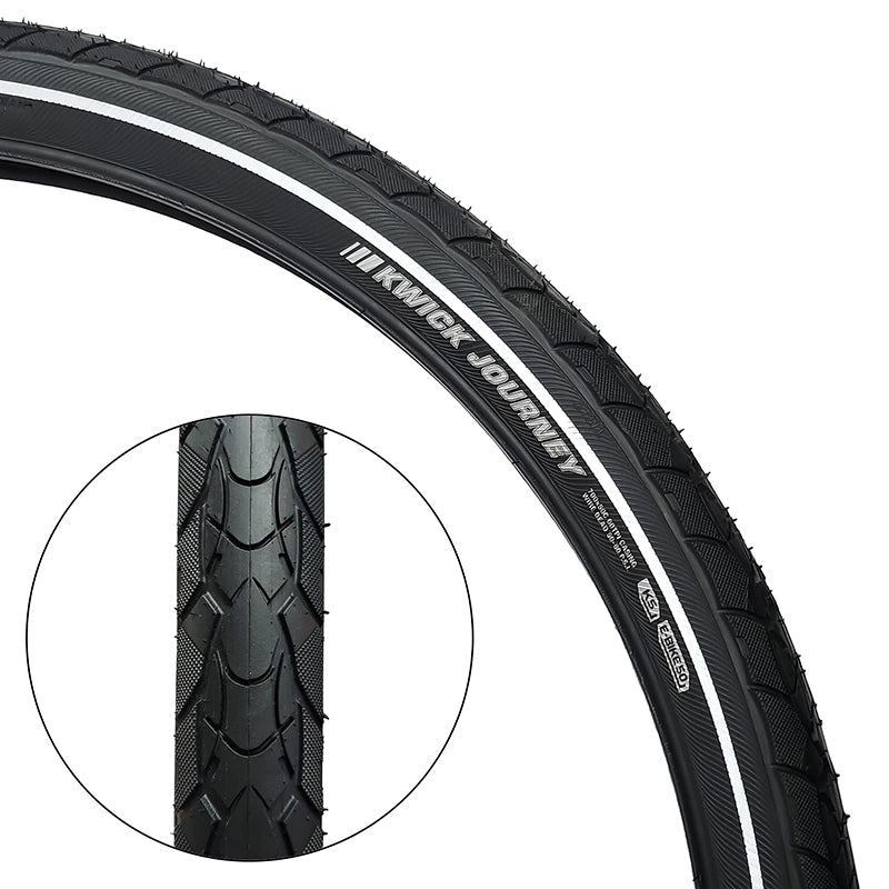 Kenda Kenda Kwick Journey Tire - 700 x 45, Clincher, Wire, E-Bike (K1129)