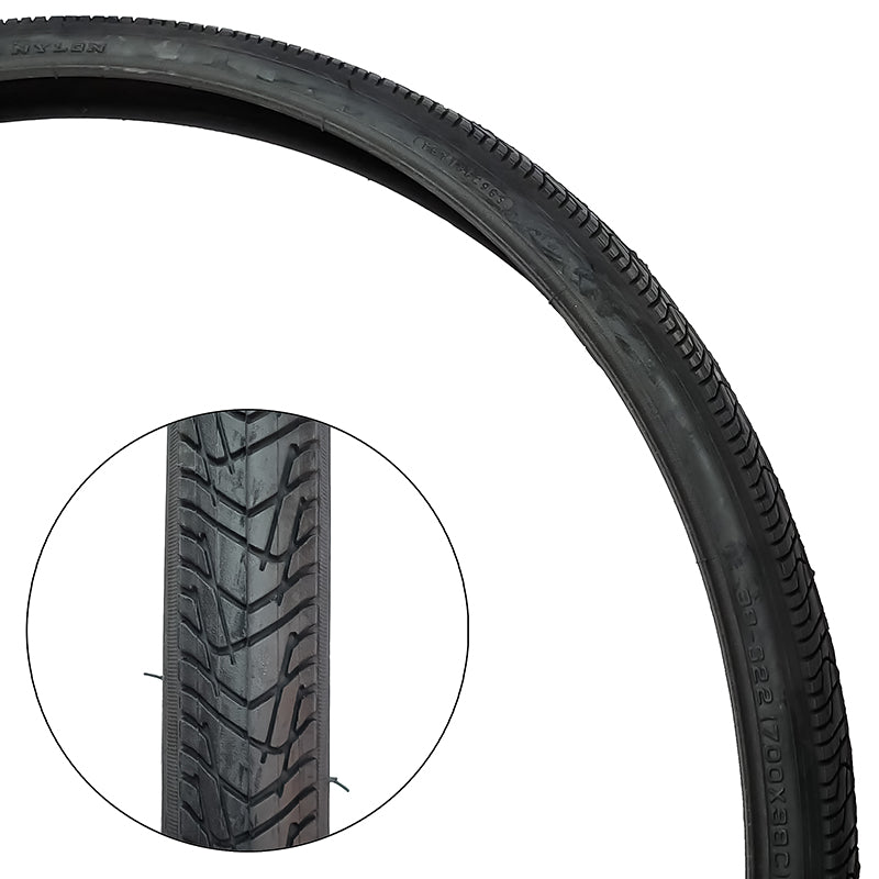 PNEU CST [C1110] TOUT NOIR 700C