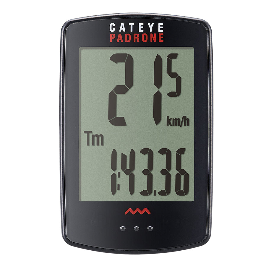 CatEye Padrone Cyclomètre Noir - Accessoire