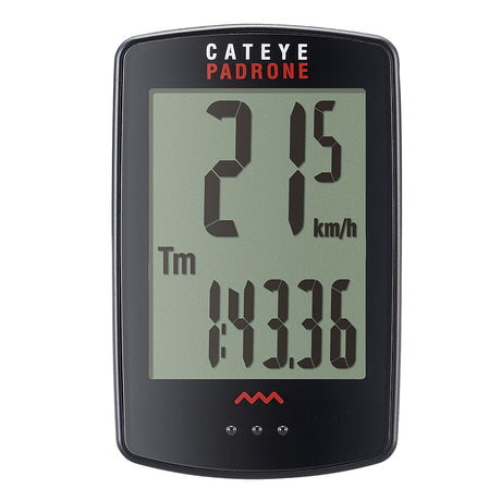 CatEye Padrone Cyclomètre Noir - Accessoire