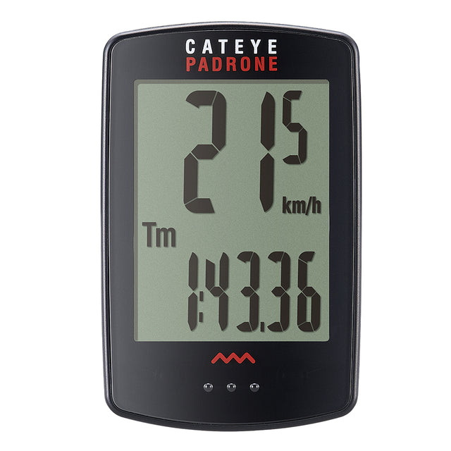 CatEye Padrone Cyclomètre Noir - Accessoire