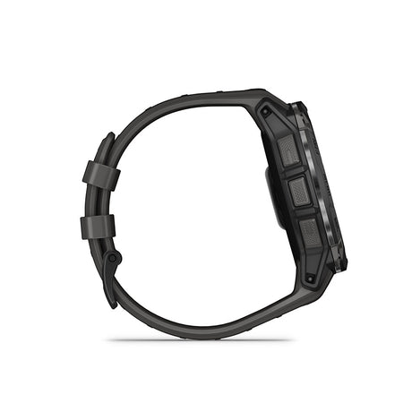 Garmin Instinct 3 50mm AMOLED, Montre, Couleur de la montre: Noir, Bracelet: Anthracite - Silicone