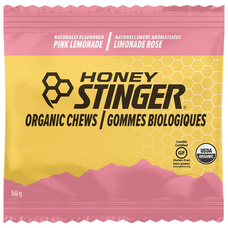 honey stinger jujubes energetiques biologiques limonade 12x50g