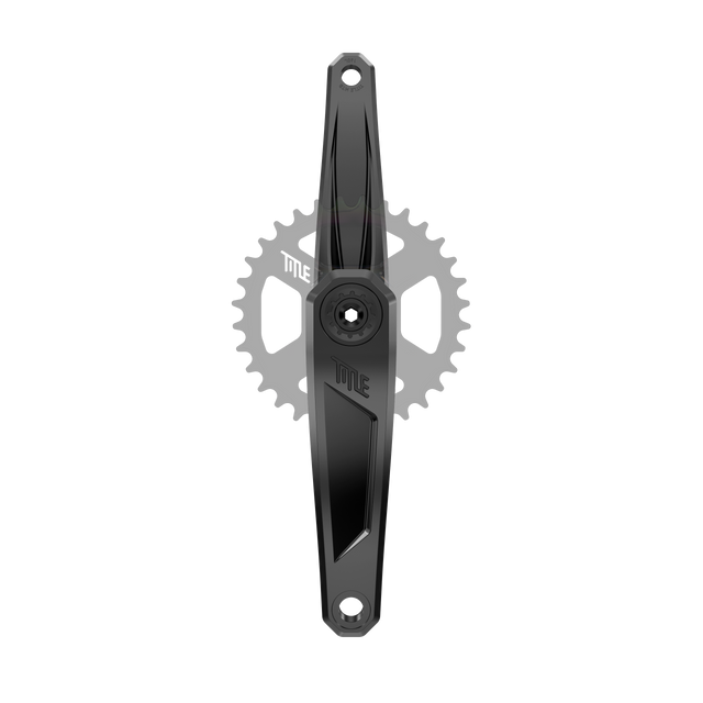 Title MTB CR1 Crank Arms - Black / 160mm