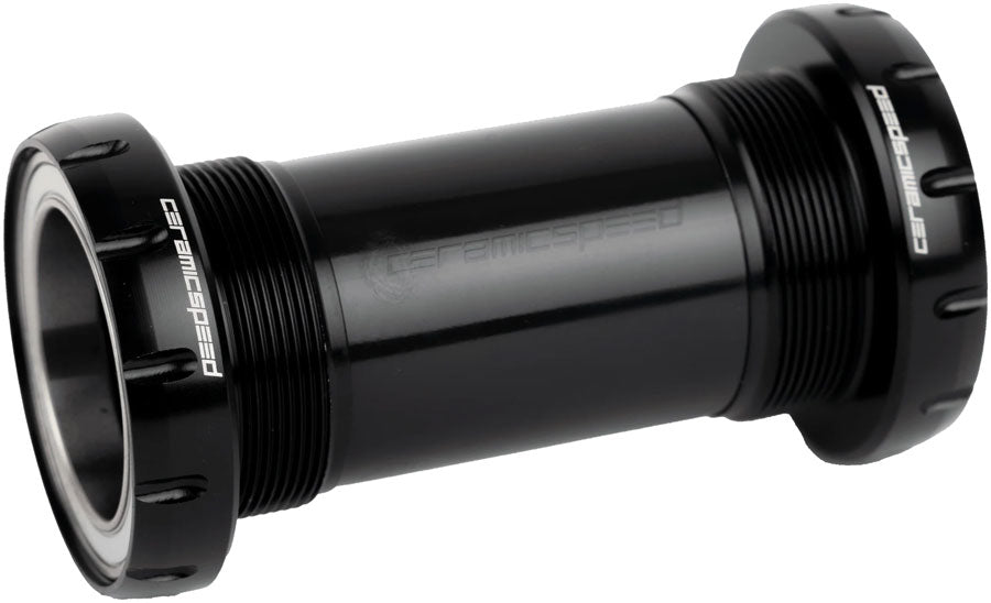 CeramicSpeed BB ALPHA Bottom Bracket - English/BSA, 73mm, For 30mm Spindle, MTB, Black