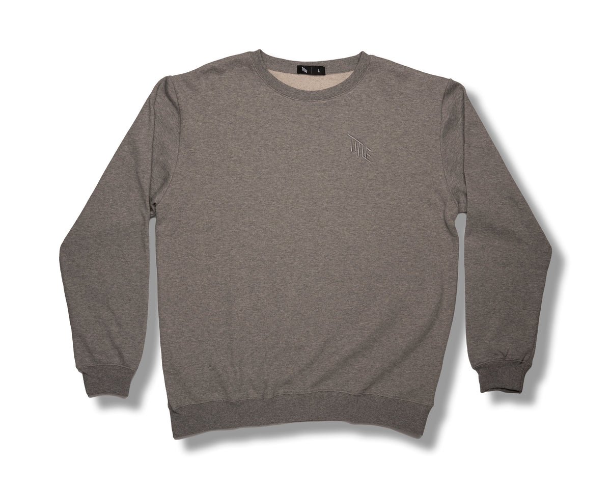 Title MTB Pullover Crewneck Sweater S Olive Vert