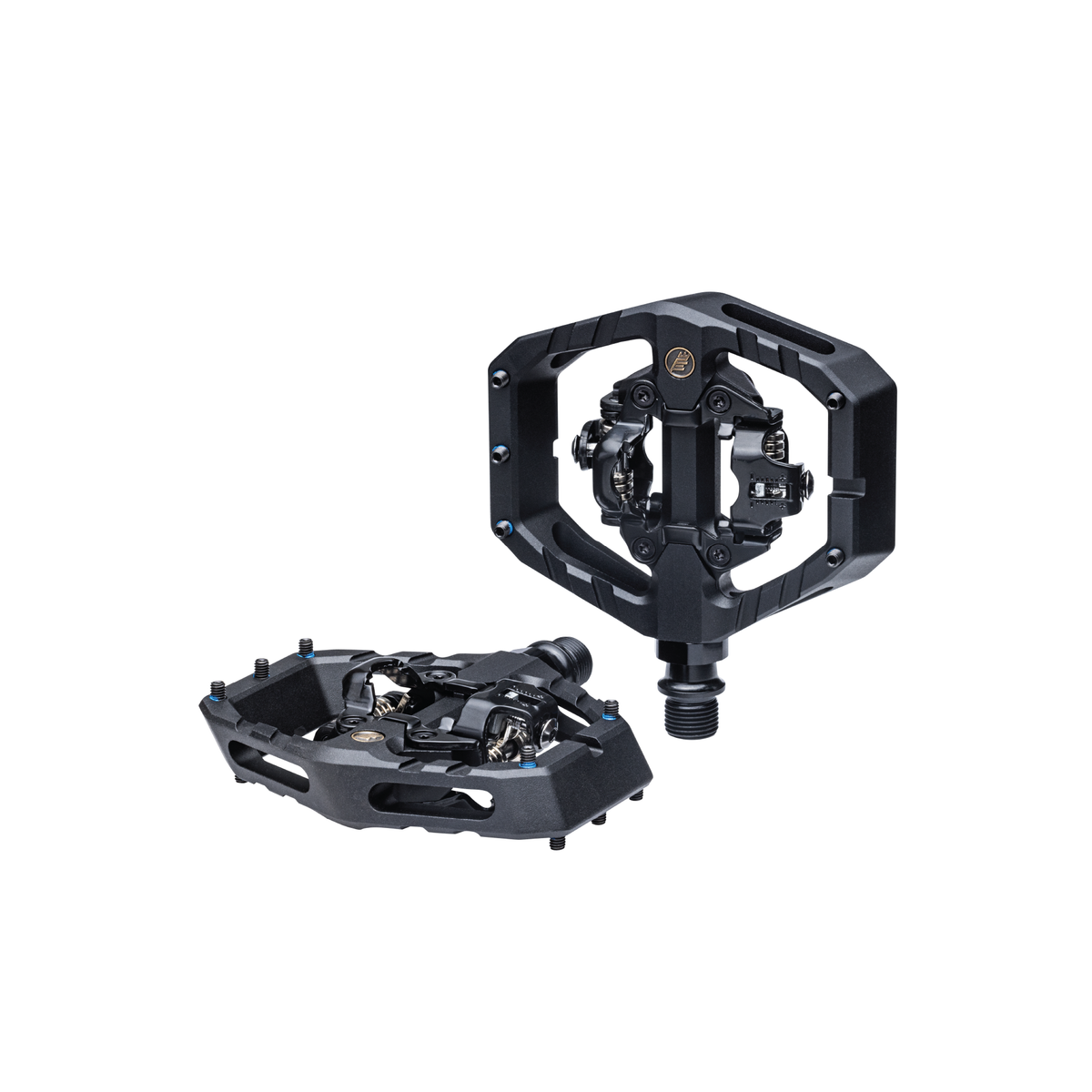 Title MTB Connect Pédales clipless Chrome