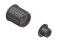 DT Swiss FREEHUB RATCHET SHIMANO W/12MM DS CAP Black