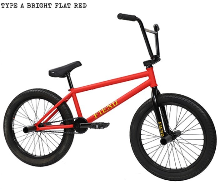 Fiend FIEND TYPE A FLAT BRIGHT RED