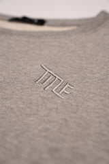 Title MTB Pullover Crewneck Sweater M Heather Gris