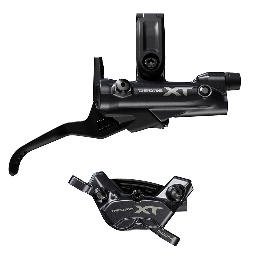 Shimano Deore XT BL-M8200 / BR-M8220, Frein à disque hydraulique VTT, Droit, Noir