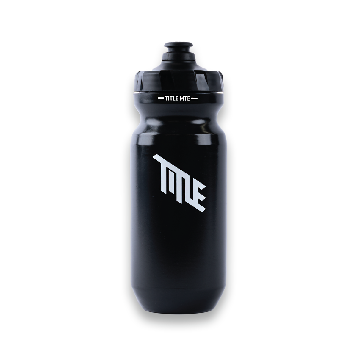 Title MTB Water Bottle Blanc