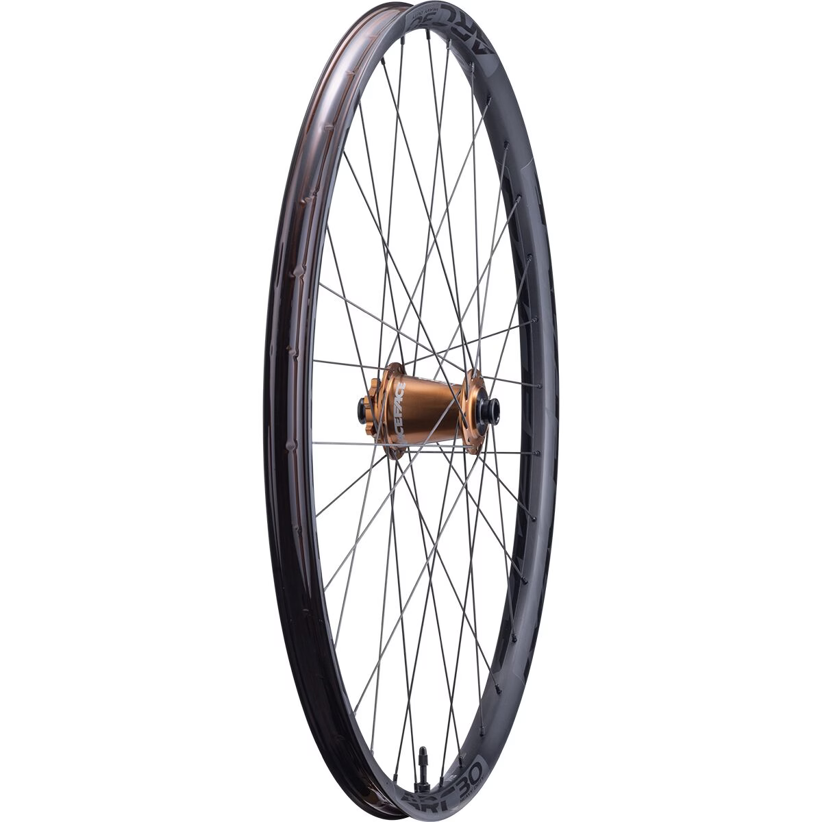 Race Face Arc 30 alu 2025 — Roue avant AM 29 po sur mesure Kashmoney, 15 × 110 mm, 6 boulons, noire