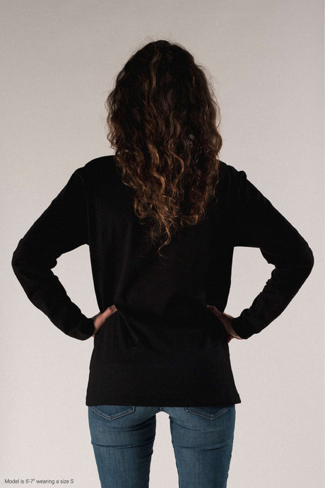 Title MTB Midweight Long Sleeve Shirt Noir M