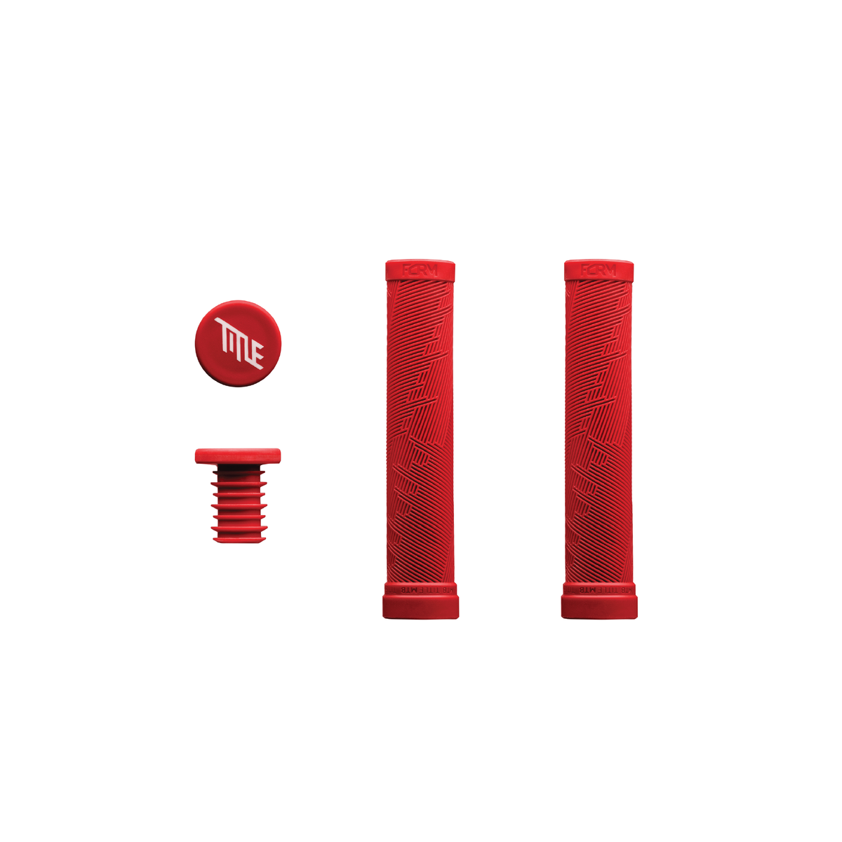 Title MTB FORM Grips Rouge