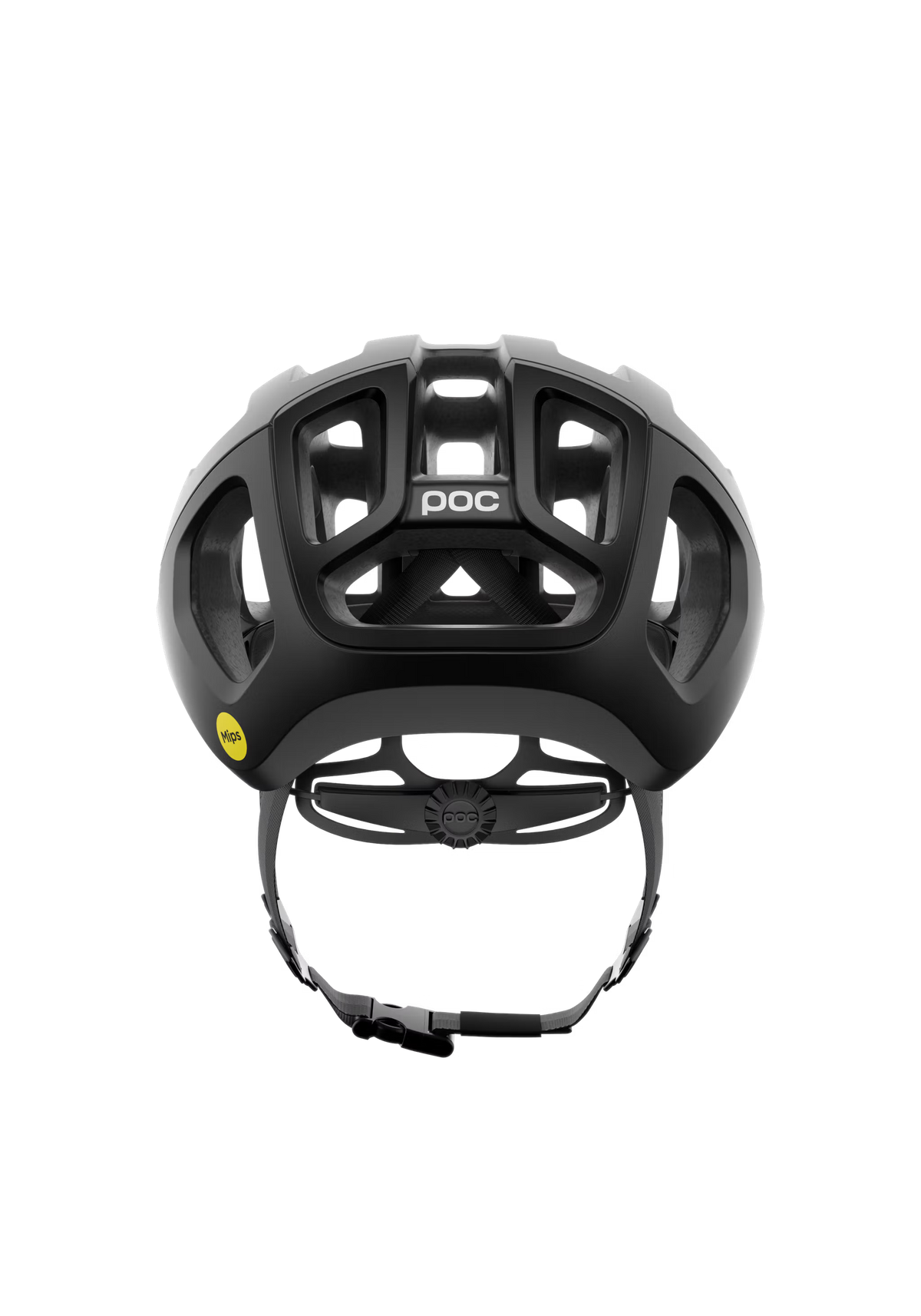POC Ventral Air MIPS casque route noir vue 2