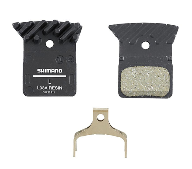 Shimano Plaquettes de Frein Résine (L05A) avec Ailette