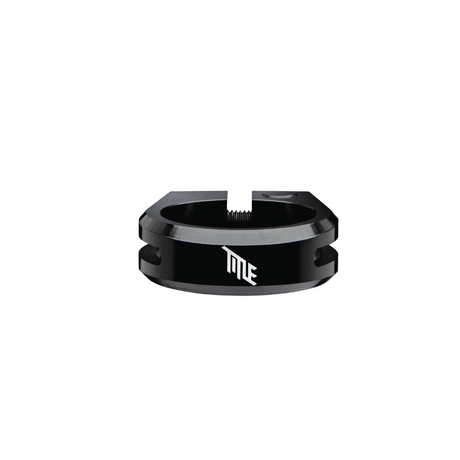 Title MTB Collier de tige de selle 28.6mm Noir