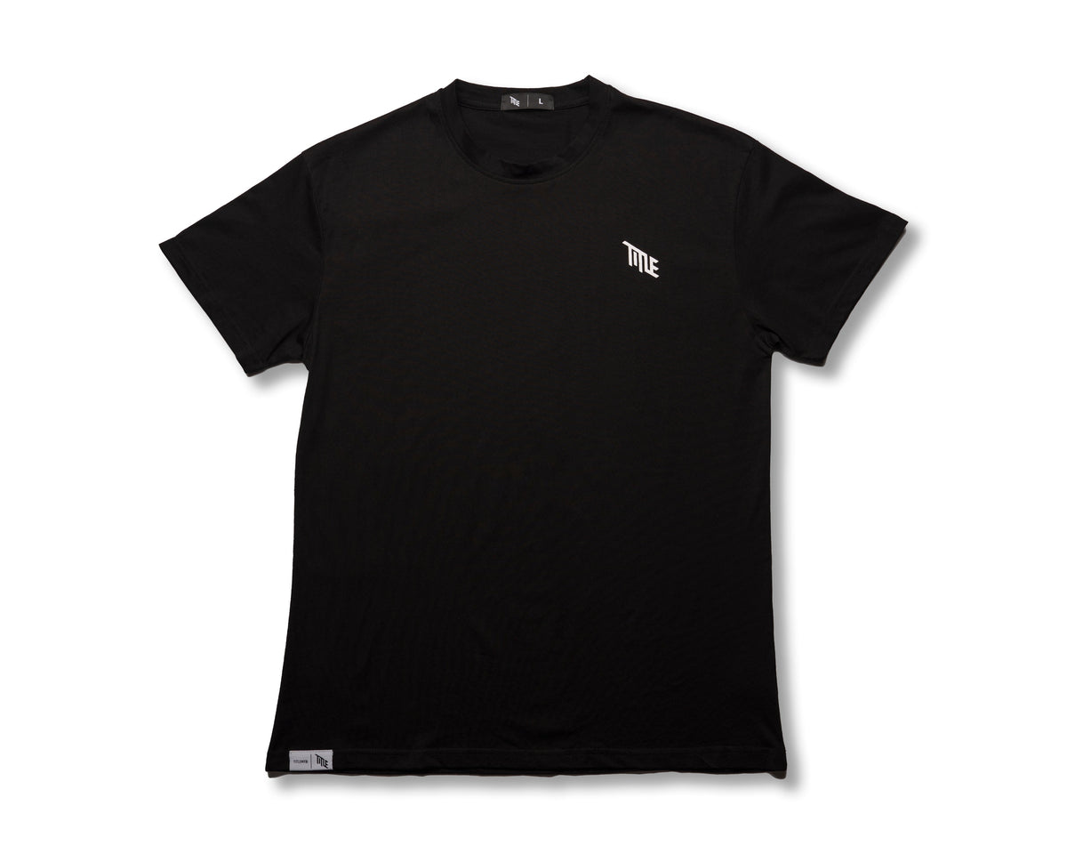 Title MTB Essential Midweight T-Shirt Noir L