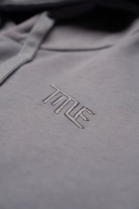 Title MTB Pullover Hoodie M Faded Bleu