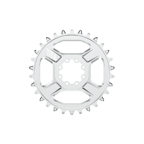 Title MTB CR1 8-Bolt Chainring - 30T / Chrome / Shimano HG12