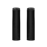 Title MTB FORM Lock-On Grips Noir with Chrome Clamp Regular