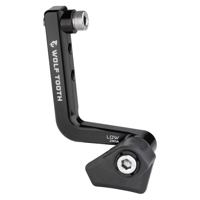 Wolf Tooth LoneWolf Aero Chainguide Braze-On Mount Black Low Sweep