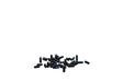 Title MTB Connect Kit de pins de remplacement (44pcs) Noir