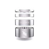 Title MTB Alloy entretoises de jeu de direction Chrome