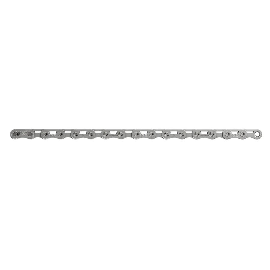 SRAM Force E1 Flattop — Chaîne 12/13 vitesses, 126 maillons, chrome