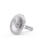 Title MTB Top Cap and Bolt Chrome