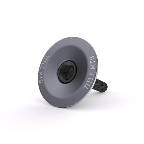 Title MTB Top Cap and Bolt Gold